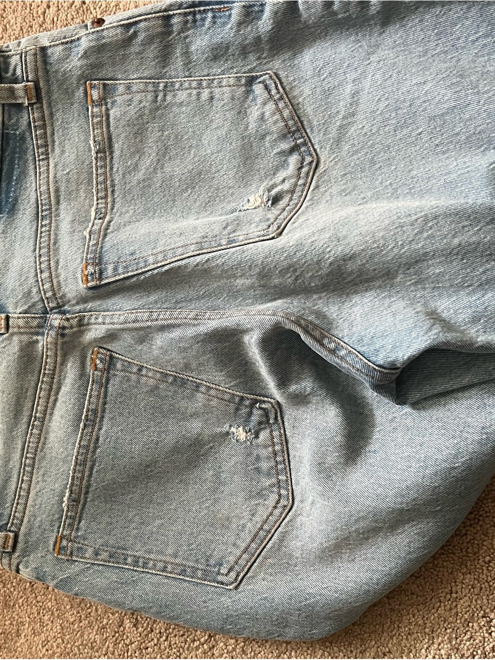 Abercrombie & Fitch Light Blue Women's Boot Cut Jeans